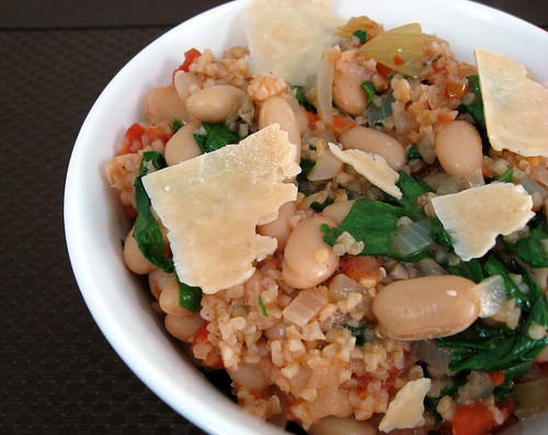 Cannellini Beans with Arugula - Veg Out with Recipe for Success