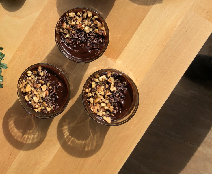 Chocolate-Avocado Pudding - Veg Out with Recipe for Success