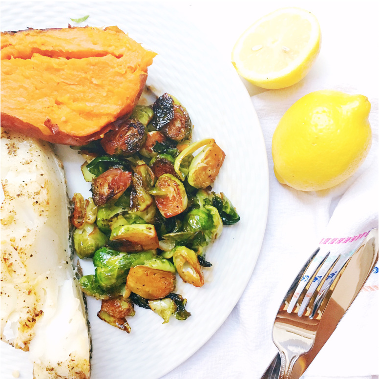 Sweet Tart Brussels Sprouts - Veg Out with Recipe for Success