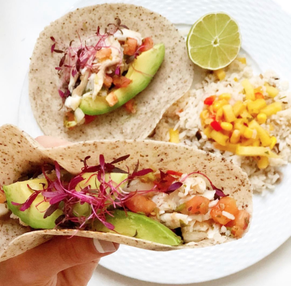 Grain-Free Fish Tacos - Veg Out with Recipe for Success