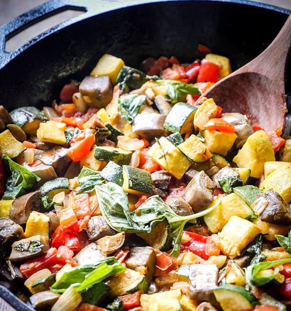 Skillet Ratatouille with Okra - Veg Out with Recipe for Success