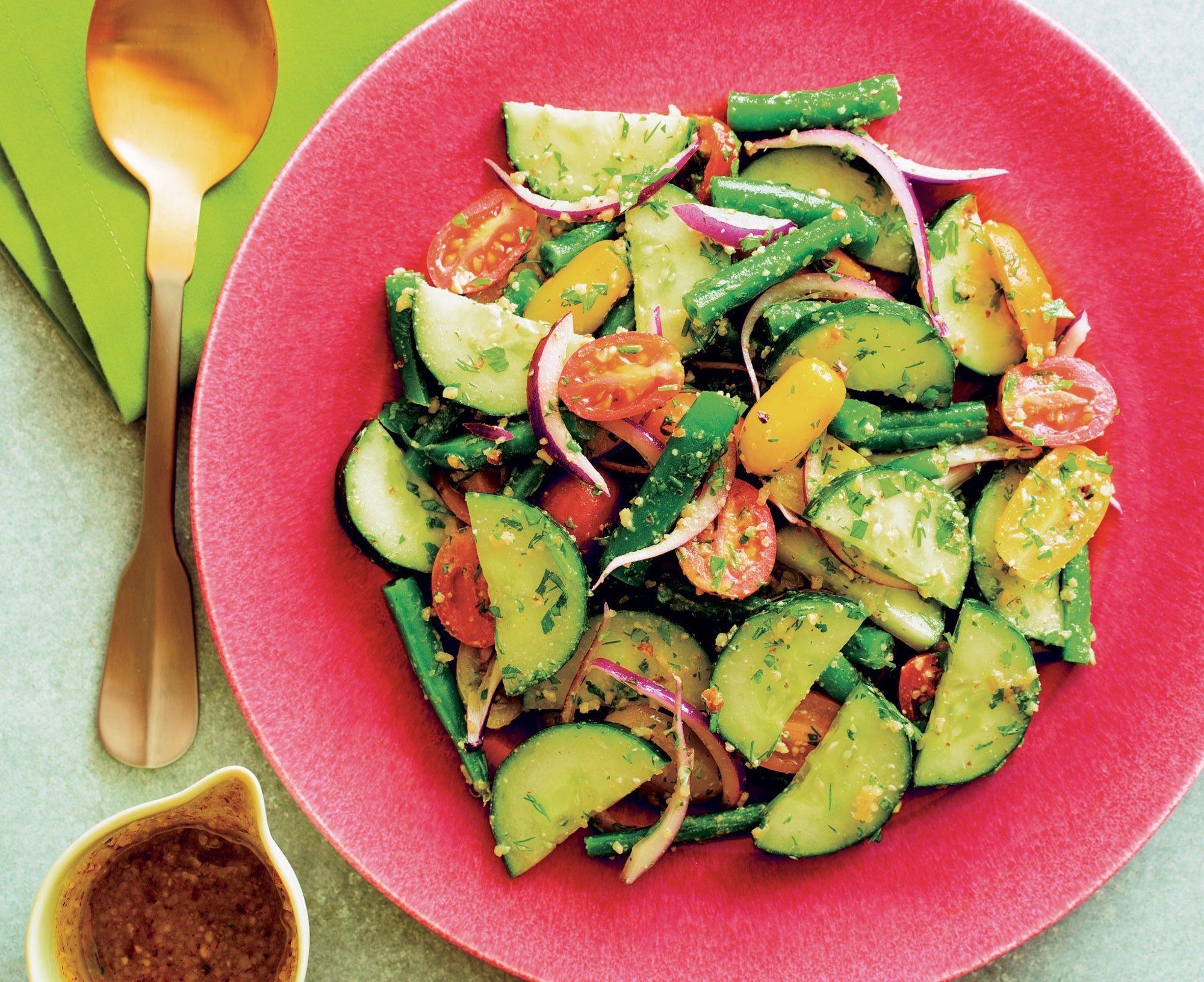 Long Bean & Cucumber Salad - Veg Out with Recipe for Success
