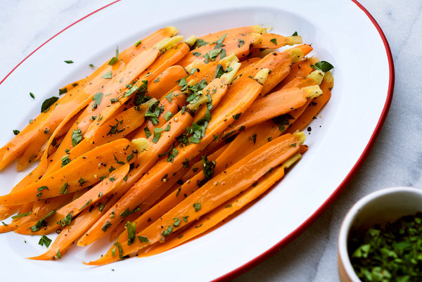 Parsley Glazed Carrots - Veg Out with Recipe for Success
