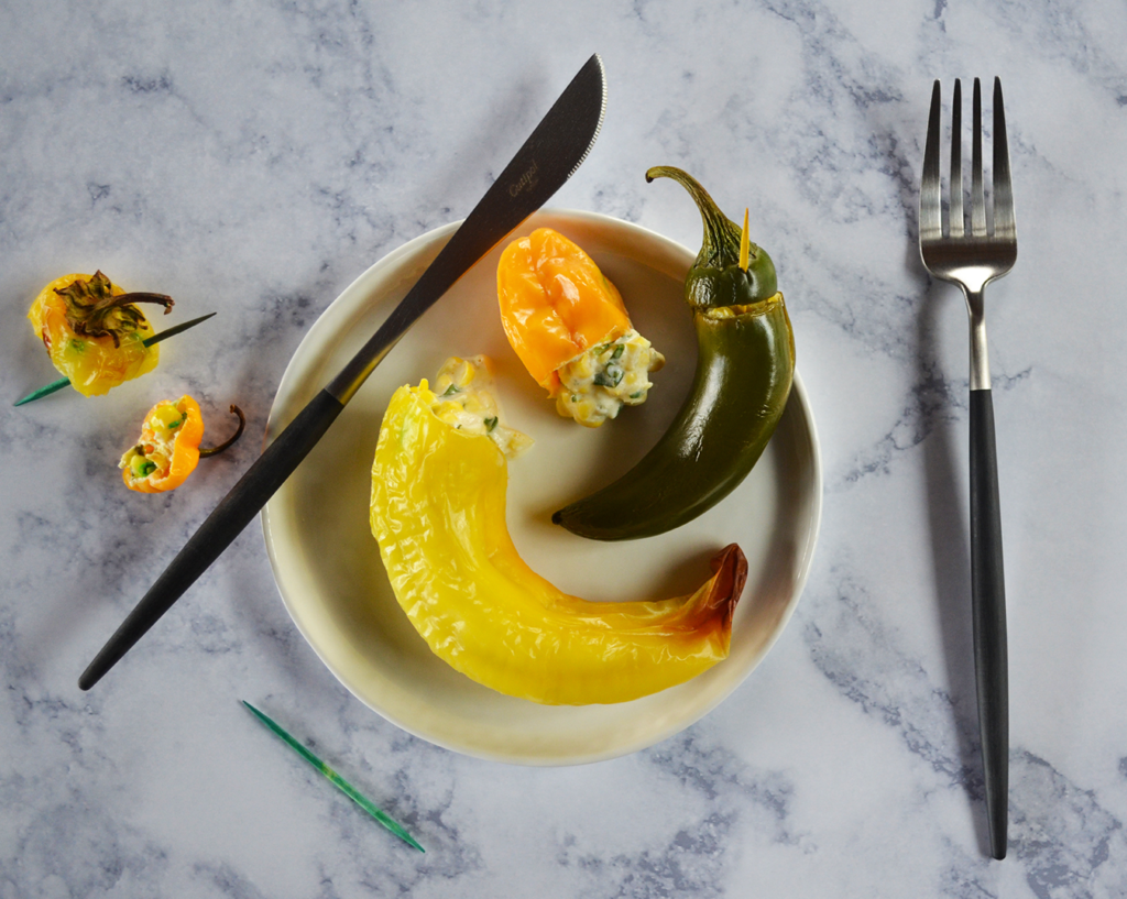 Street Corn Stuffed Pepper - Veg Out with Recipe for Success
